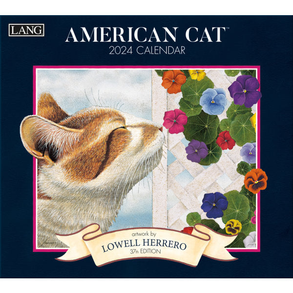 Calendrier Lang American cat